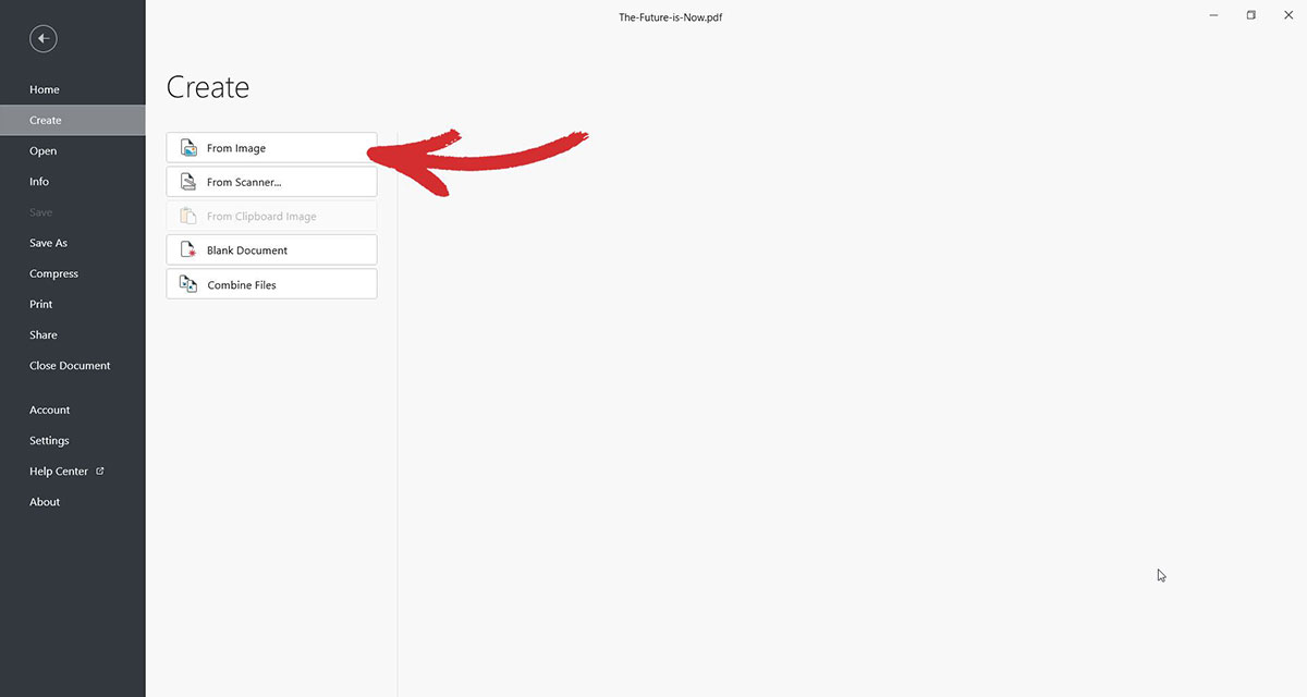 MobiPDF supports flawless JPEG and PNG conversions.