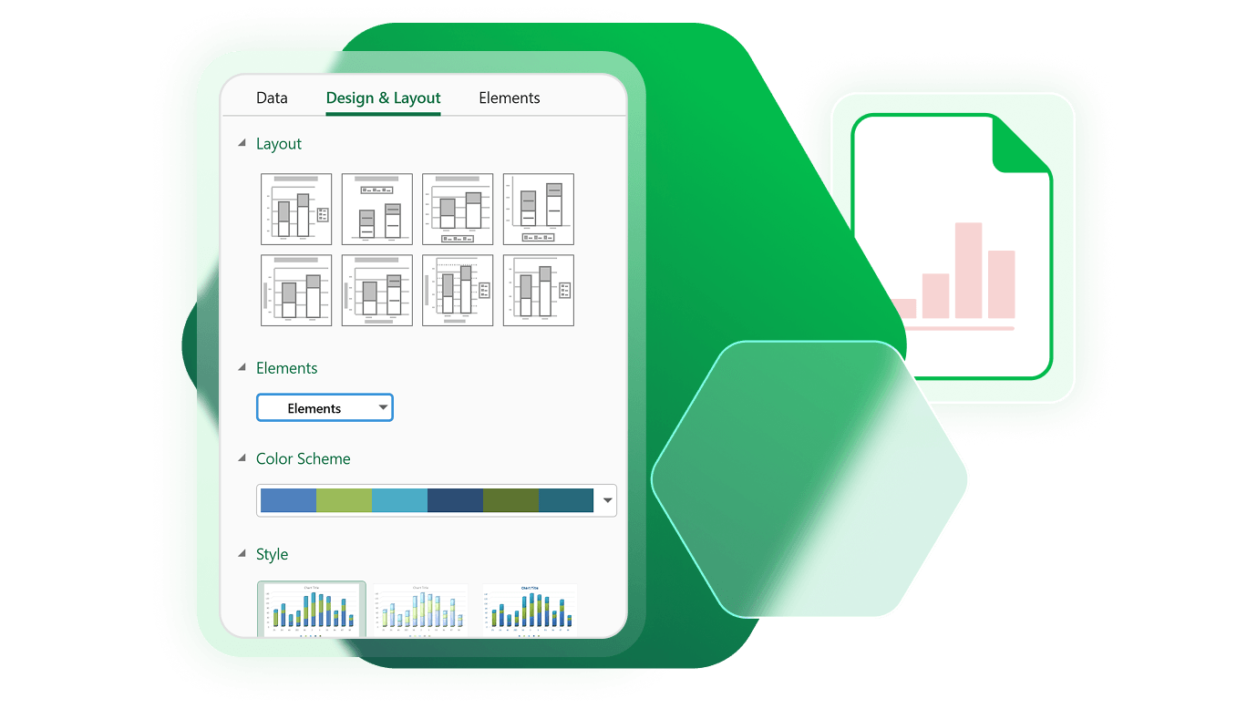 Visualisieren Sie Ihre Daten mit Diagrammen und Grafiken