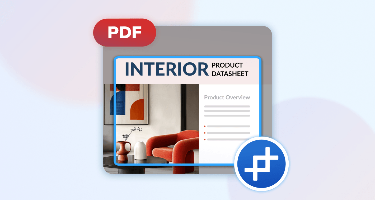 Illustration of cropping an image in a PDF document